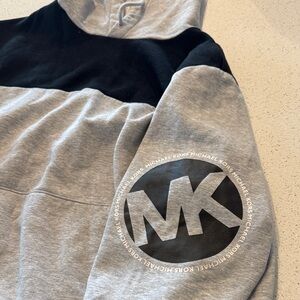 Michael Kors Black and Gray Hoodie